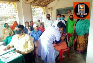 जशपुर :  टीकाकरण महाअभियान के तहत सभी ग्राम पंचायतों में किया गया टीकाकरण