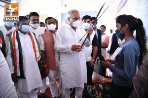  मुख्यमंत्री ने किया धरमपुरा क्रीड़ा परिसर का अवलोकन बस्तर में मिलेगी खिलाड़ियों को अंतर्राष्ट्रीय स्तर की सुविधा