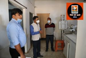 द न्यूज़ इंडिया समाचार सेवा  कोरिया : कलेक्टर ने सीएचसी पटना के किया औचक निरीक्षण