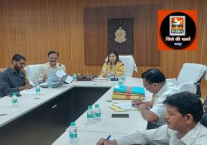  महानिरीक्षक यातायात रायपुर की अध्यक्षता में सड़क दुर्घटनाओं की  आनलाइन प्रविष्टि हेतु  राज्य स्तरीय वर्चुअल बैठक आयोजित