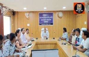 कलेक्टर श्री शर्मा ने की एफसीआई व नान में मिलर्स को आबंटित स्टेक के विरुद्ध चावल जमा की समीक्षा