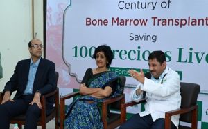  मुंबई के फोर्टिस हॉस्पिटल ने सफलतापूर्वक 100 बोन मैरो ट्रांसप्‍लांट्स किये