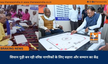 सियान गुड़ी बन रही वरिष्ठ नागरिकों के लिए सहारा और सम्मान का केंद्र