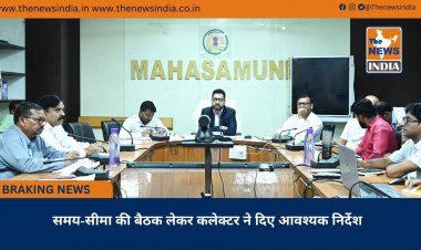 समय-सीमा की बैठक लेकर कलेक्टर ने दिए आवश्यक निर्देश