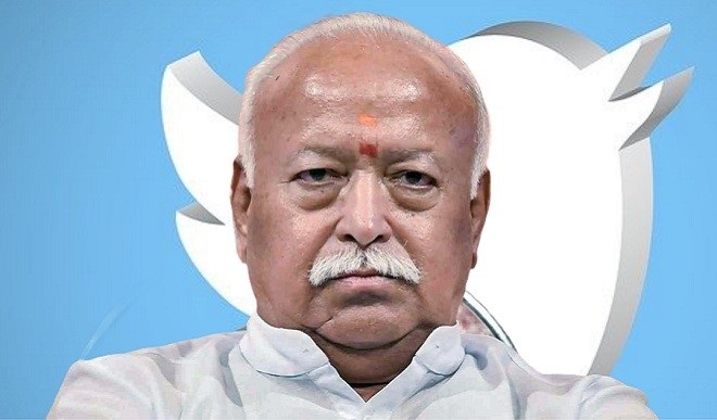  ट्विटर का बड़ा एक्शन, RSS प्रमुख मोहन भागवत के अकाउंट से हटाया 'ब्लू टिक'