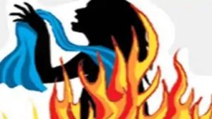  लखनऊ :  महिला ने विधानसभा के सामने खुद को लगाई आग, हालत गंभीर
