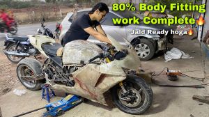  गुजरात के युवक का कमाल... मारुती 800 के इंजन से बनाई सुपर स्पोर्ट बाइक... पर पुलिस की कार्यवाही!
