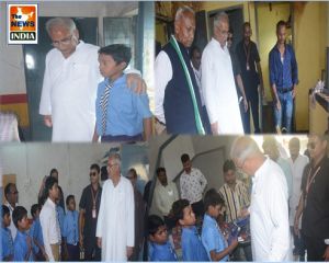मुख्यमंत्री श्री भूपेश बघेल ने शासकीय प्री मैट्रिक अनुसूचित जनजाति बालक छात्रावास कुंजेमुरा का किया निरीक्षण