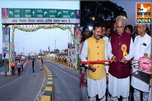  मुख्यमंत्री श्री बघेल ने रेलवे ओवर ब्रिज का किया लोकार्पण