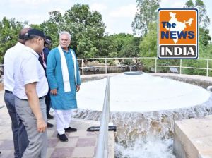 मुख्यमंत्री ने कतकालो जल शोधन संयंत्र का किया निरीक्षण