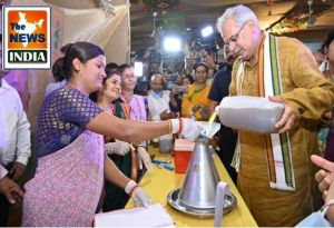मुख्यमंत्री ने आज हरेली पर्व से राज्य में गौ-मूत्र खरीदी का किया शुभारंभ