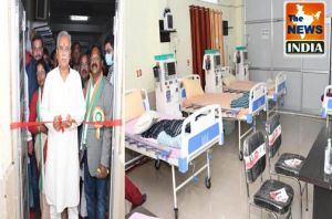 मुख्यमंत्री ने जिला अस्पताल राजनांदगांव में डायलिसिस यूनिट का किया शुभारंभ